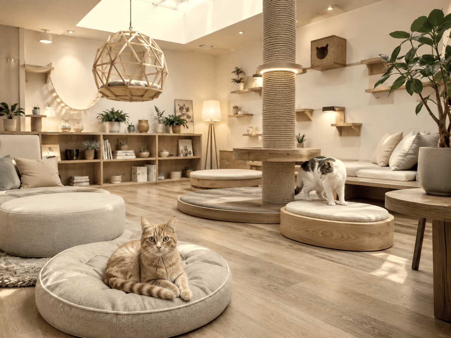 Cat Zone — Interação livre